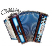 Melodija diatonična hamonika 38cm STANDARD